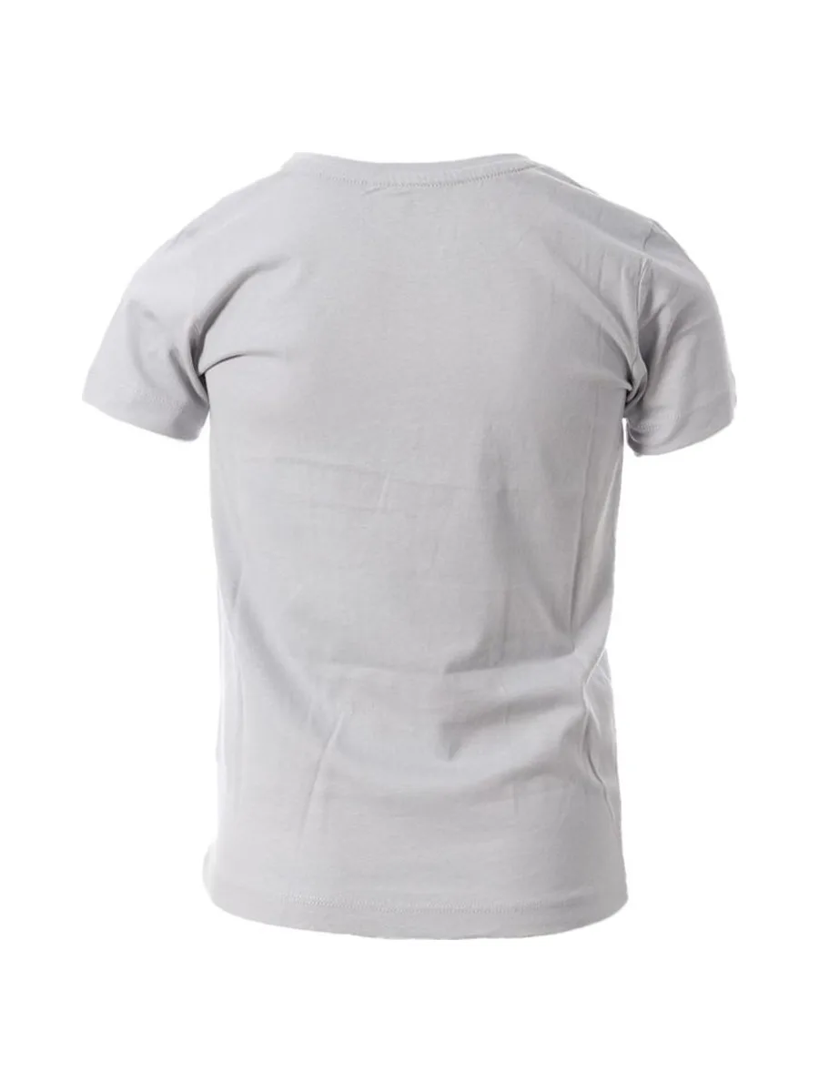 T-shirt Gris Fille Kappa Celeste 3