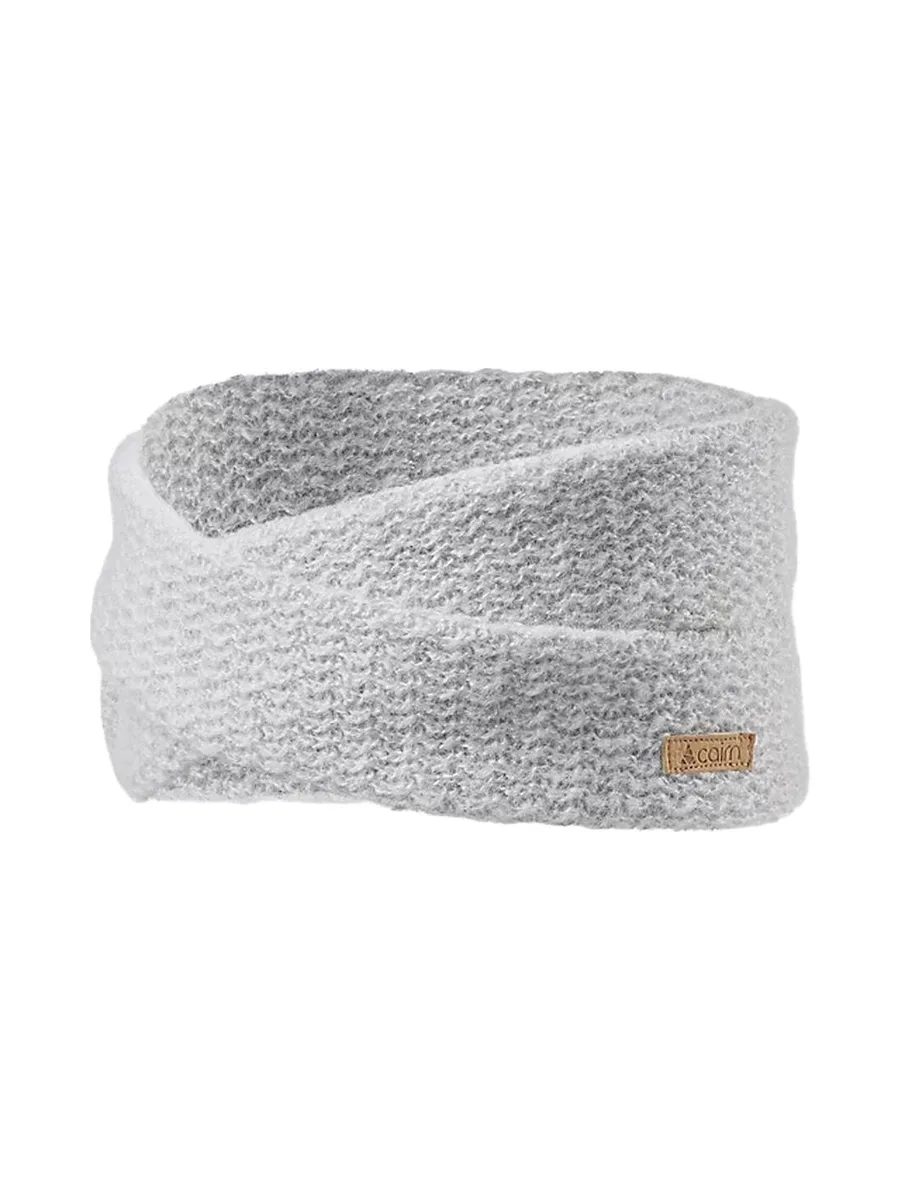 Bandeau en maille Gris Femme Cairn Leona 2