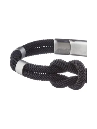 Bracelet Cordon Marin-fermoir Noir Homme Geographical Norway SG-315026 3