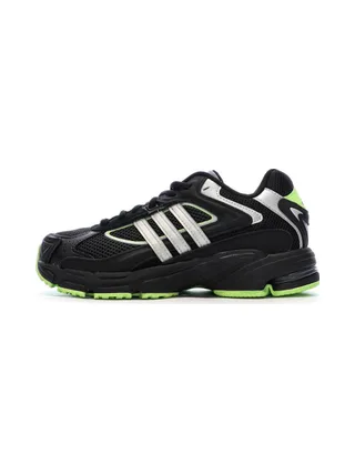 Basket Noir/Vert Femme Adidas Response 1