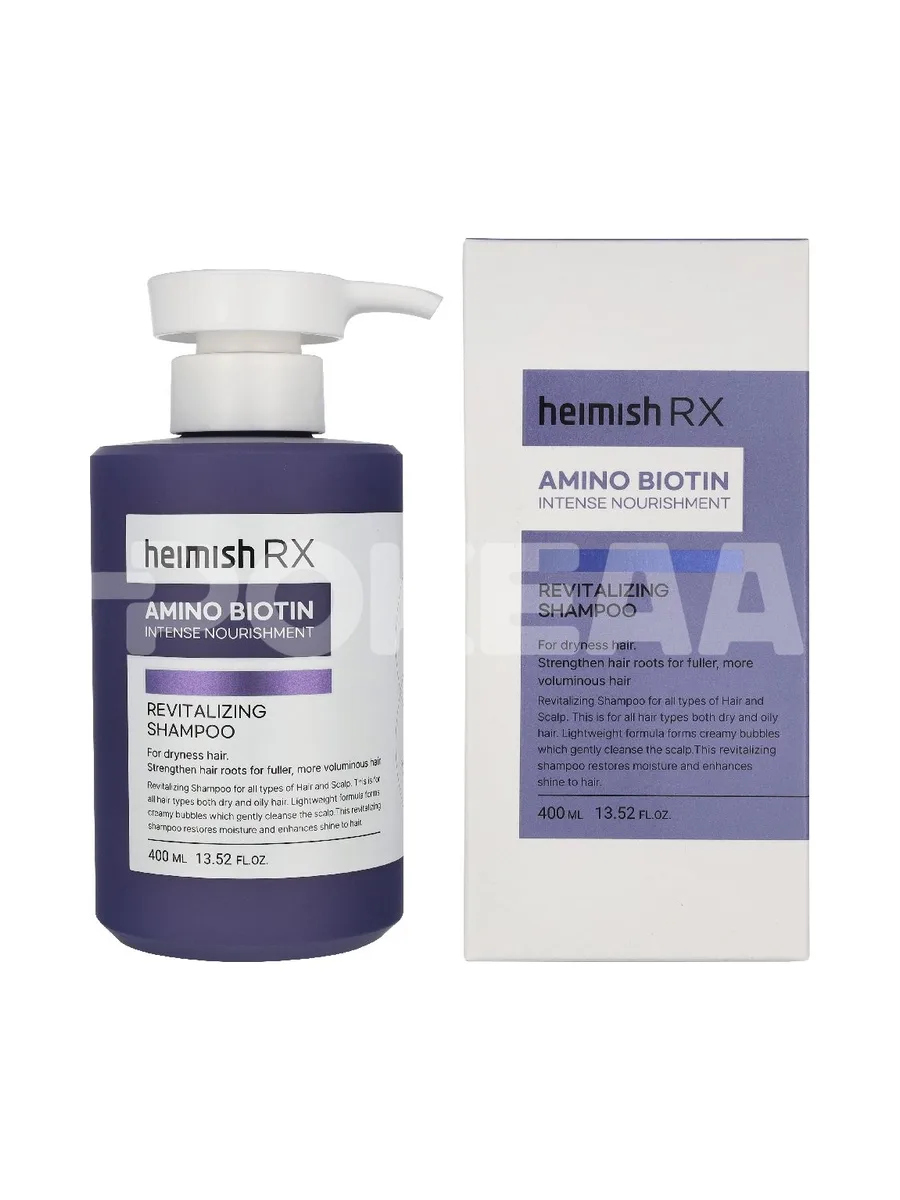 Heimish RX Amino Biotin Revitalizing Shampoo 400ml 1