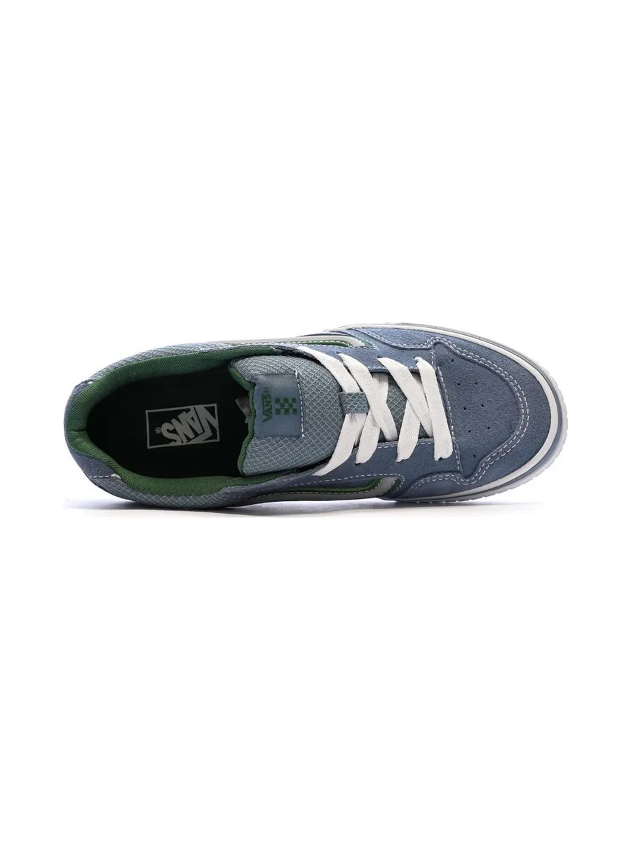 Baskets Bleu Mixte Junior Vans Caldrone 6