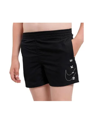 Short de bain Noir/Blanc Garçon Nike 4 Volley 1