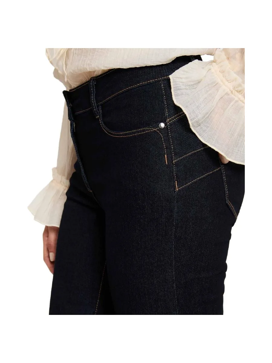 Jean Skinny Bleu foncé Femme Morgan PARDA1 4