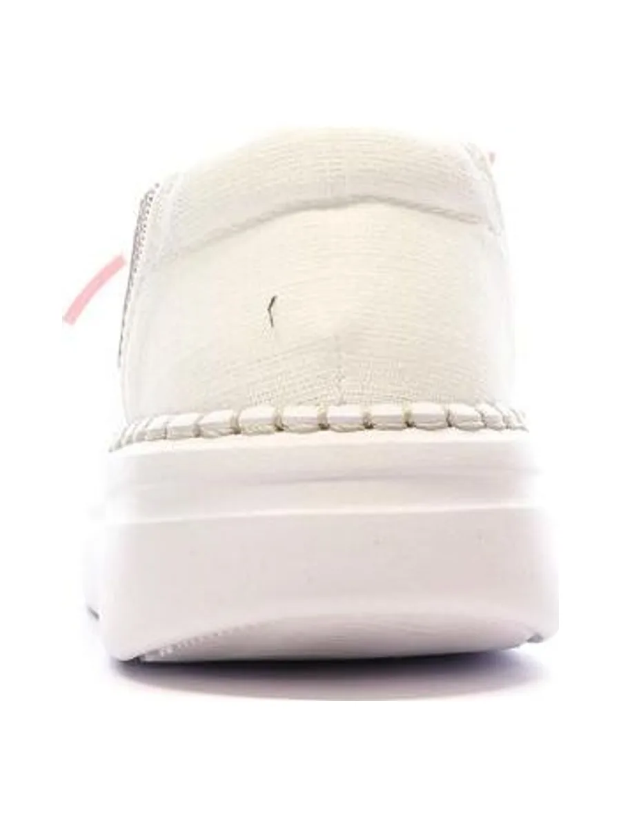 Chaussures Blanches Femme Hey Dude Wendy Rise 4