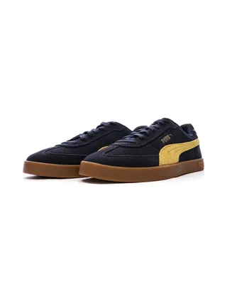 Baskets Marine/Jaune Homme Puma Club 6