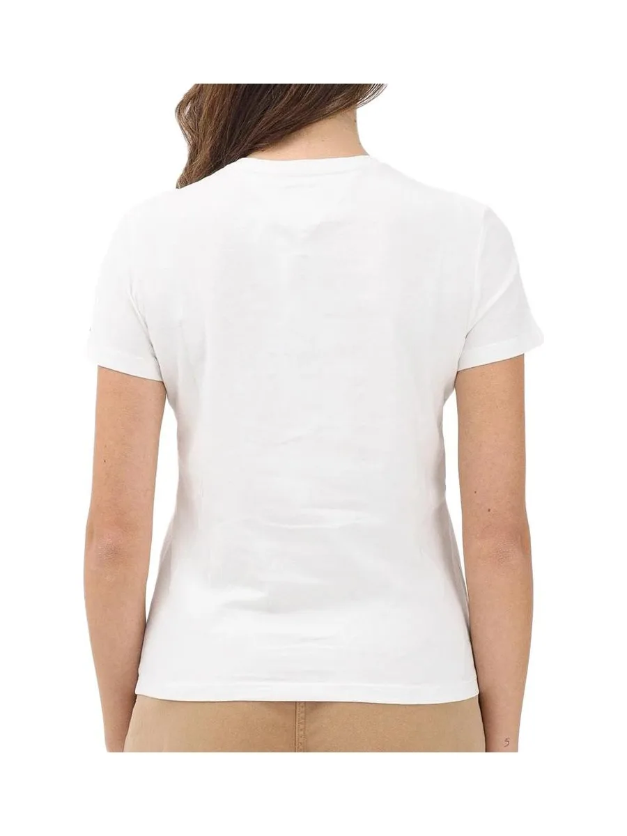 T-shirt Blanc Femme Tommy Hilfiger Tjw Reg Essential Lo 3