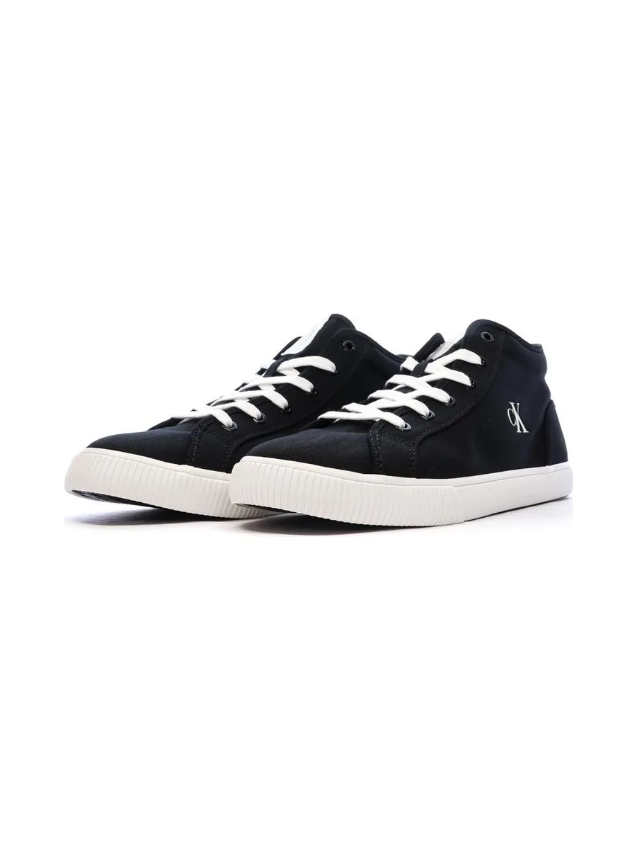 Baskets Noir/Blanc Homme Calvin Klein Jeans Ess Vulc 7