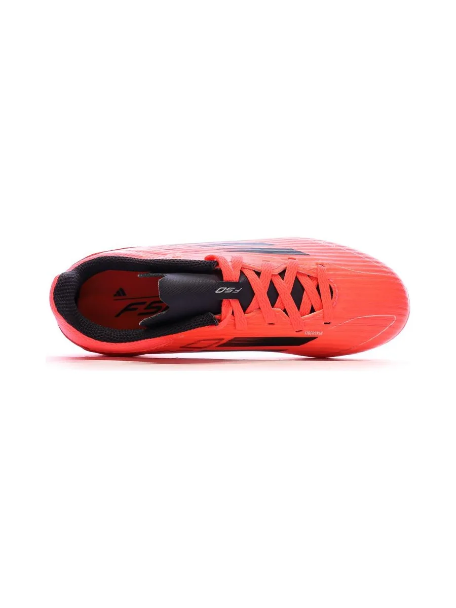 Chaussures de Football Rouge Garçon Adidas F50 League 5