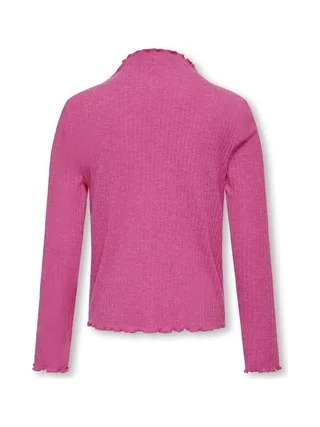 T-Shirt Manches Longues Rose Fille Kids ONLY Kognella 2
