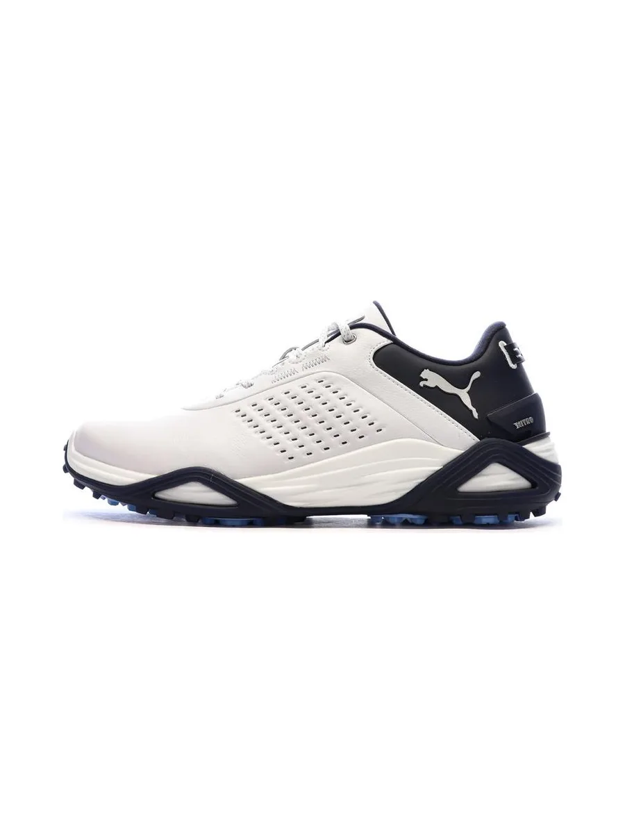 Chaussures de Golf Blanc/Marine Homme Puma Shadowcat Nitro™ Lea 1