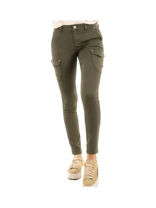 Jean Slim Kaki Femme Kaporal Dera 1