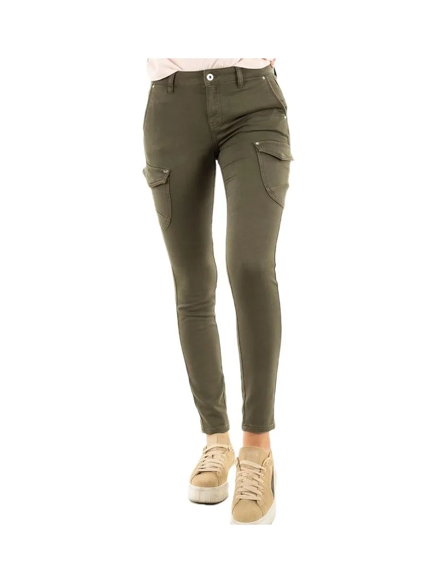 Jean Slim Kaki Femme Kaporal Dera 2