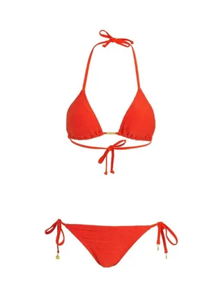 Ensemble de Bikini Orange Femme Lagon Bleu VERMILLON 2