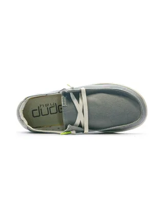 Chaussures Gris/Bleu Femme Hey Dude Wendy Rise 4