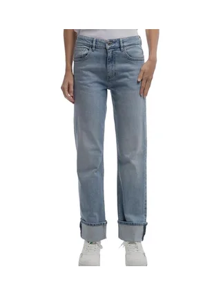 Jean Droit Bleu Fille Teddy Smith Boyfriend 1