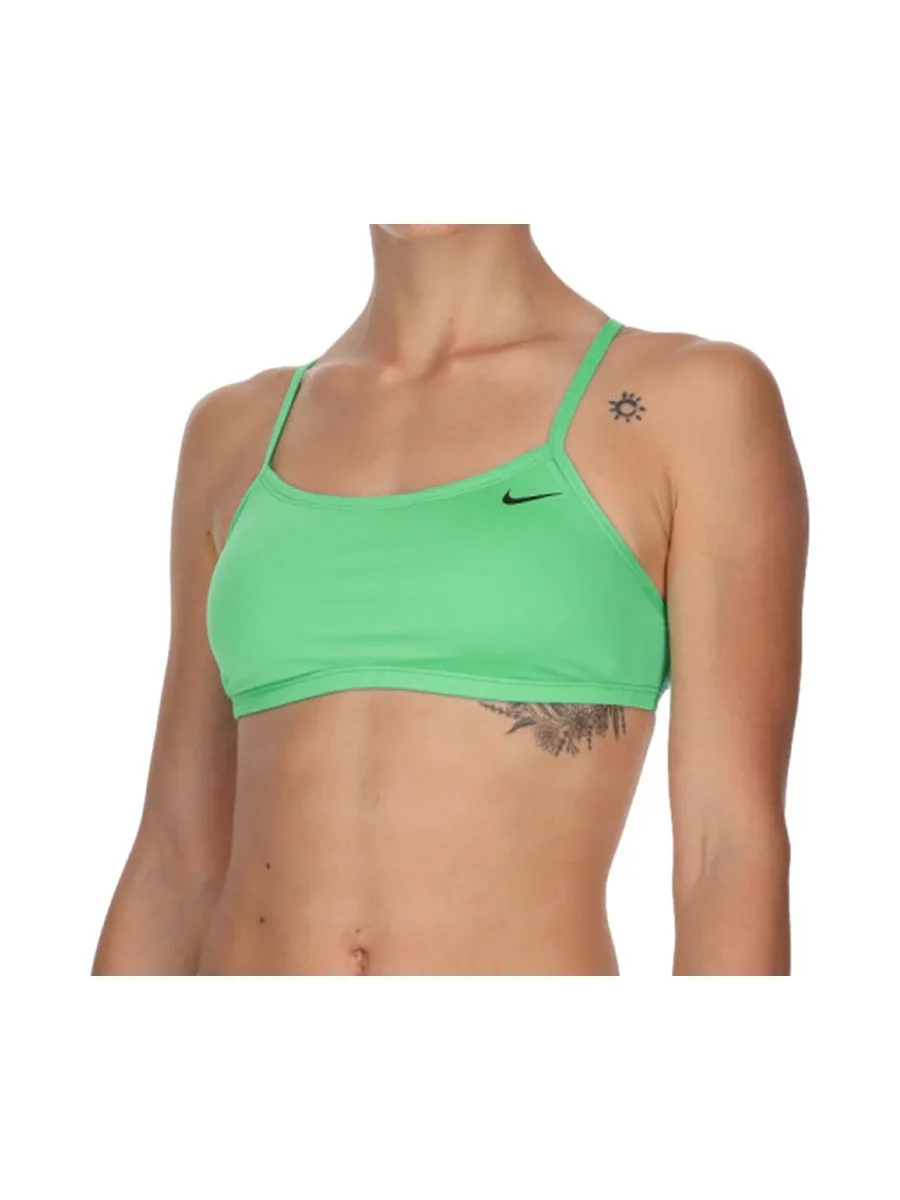 Haut de maillot de bain Vert Femme Nike Racerback 2