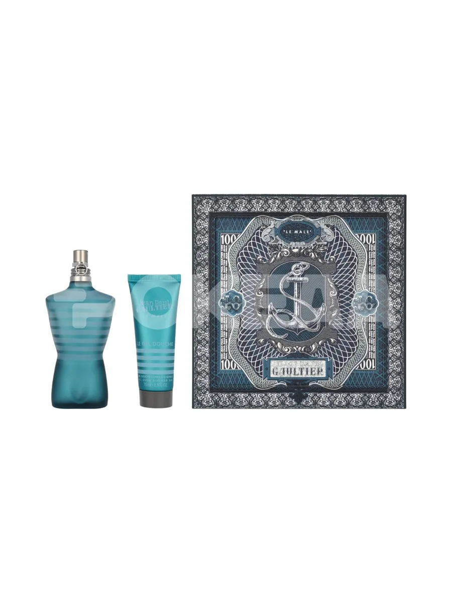 J.P. Gaultier Le Male Giftset 200ml - Edt Spray 125ml/Shower Gel 75ml 1