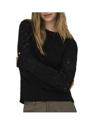 Pull Noir Femme JDY Amanda 1