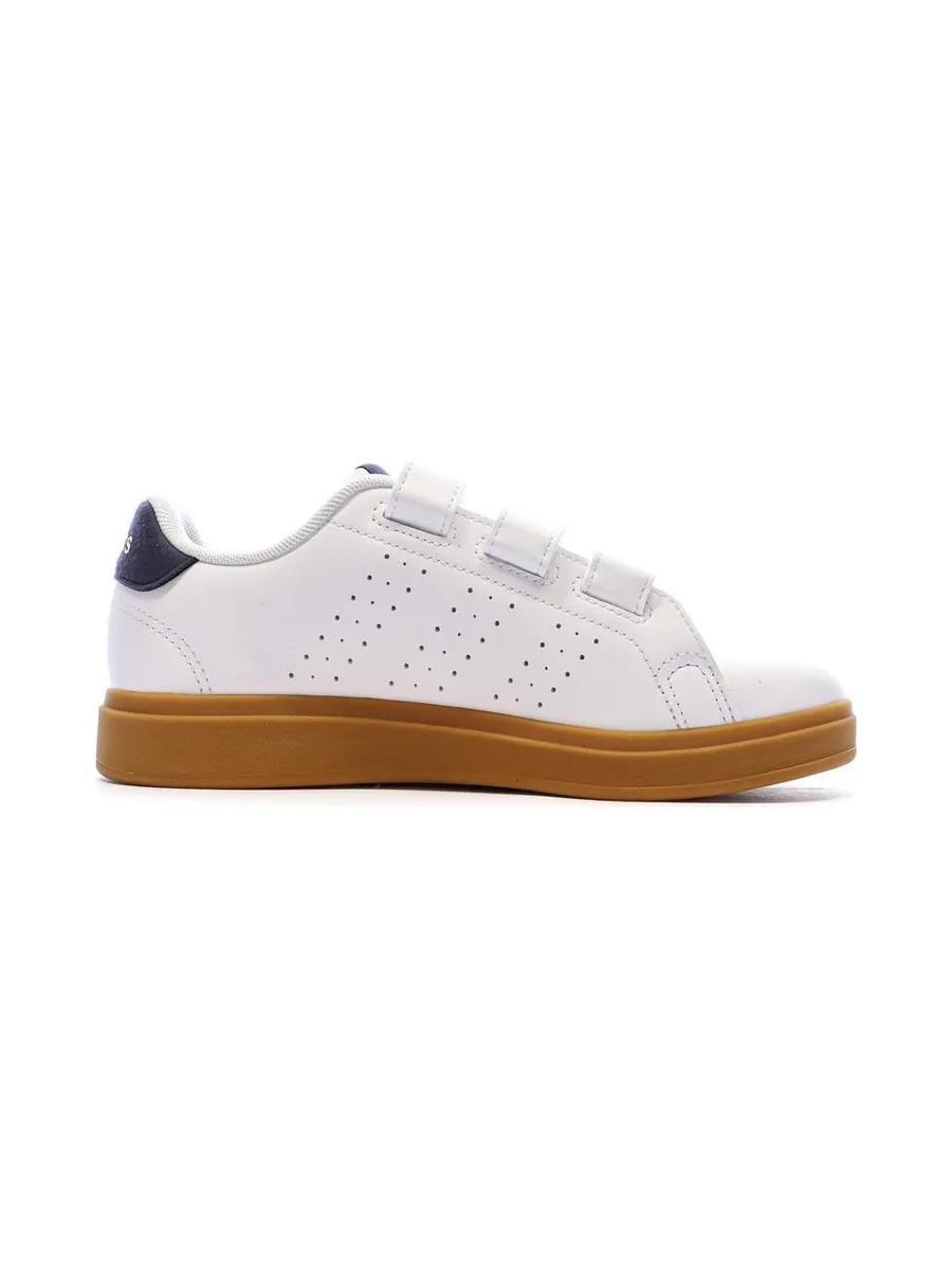 Baskets Blanches Garçon Adidas Advantage Base 3