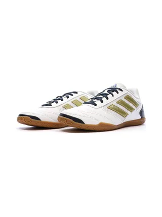 Chaussures de football Blanches/Noires Homme Adidas Super Sala 2 6