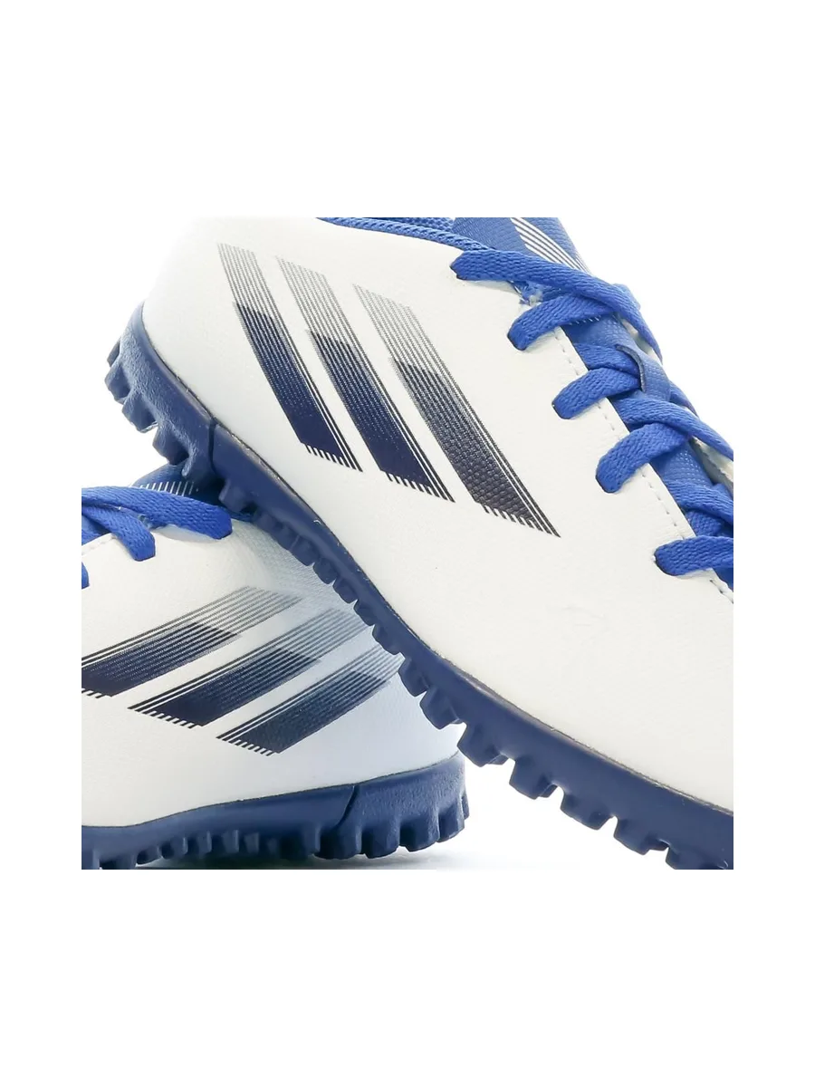 Chaussures de futsal Blanc/Bleu Enfant Adidas X Speedflow.4 8