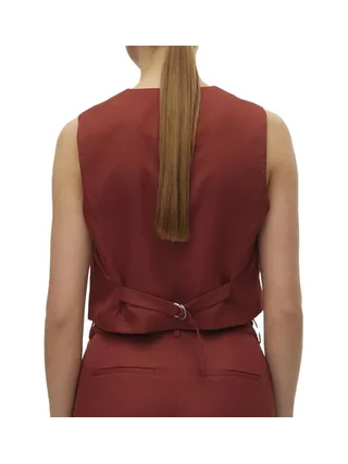 Gilet Sans Manches Terracotta Femme Vero Moda Tara 2