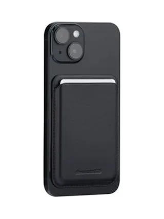 Leather wallet with MagSafe BLK 4