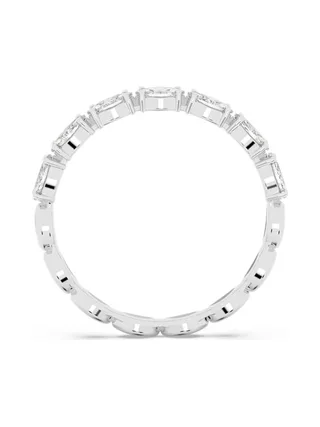 Swarovski - Bague Matrix - cristaux blancs 4