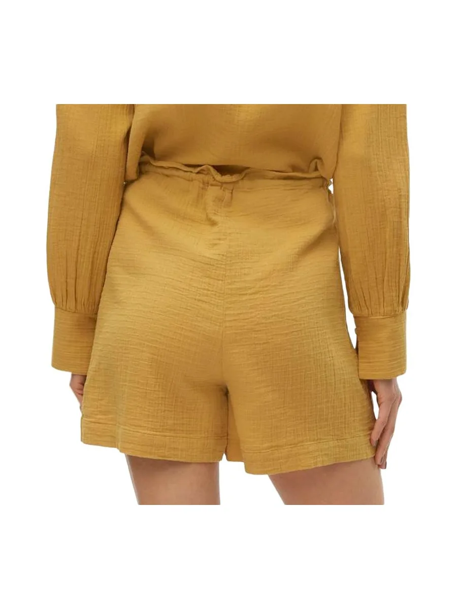 Short Jaune Femme Vero Moda Rikke 3