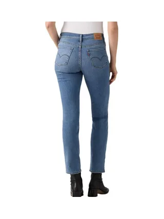Jean 724 Bleu Femme Levi's Shaping Slim Med Indigo 2