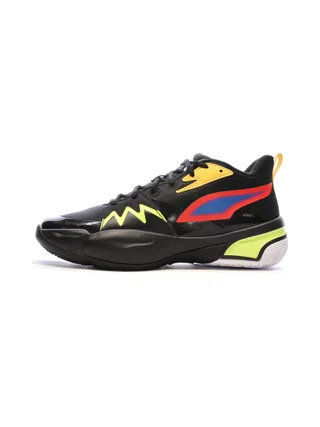 Chaussures de basketball Noires/Vertes Homme Puma Genetics 1