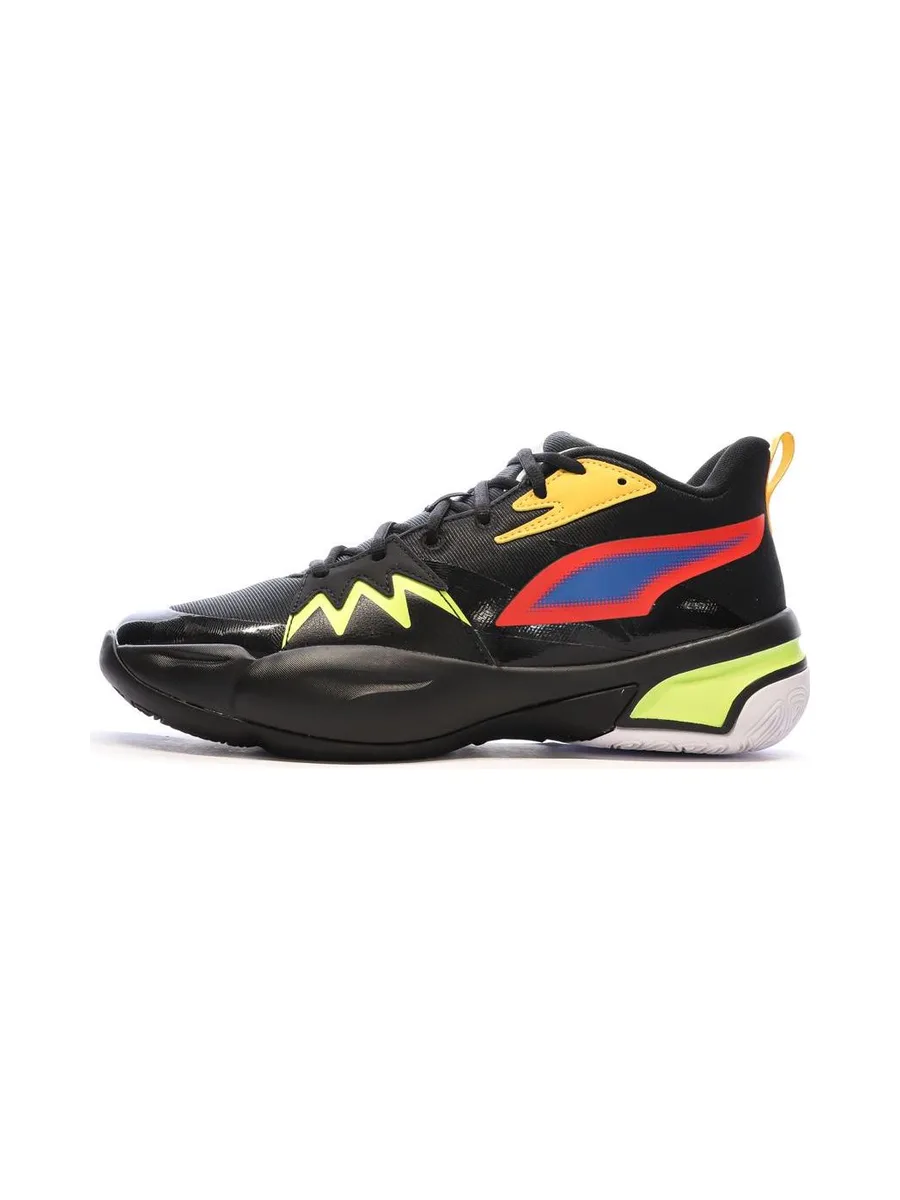 Chaussures de basketball Noires/Vertes Homme Puma Genetics 2