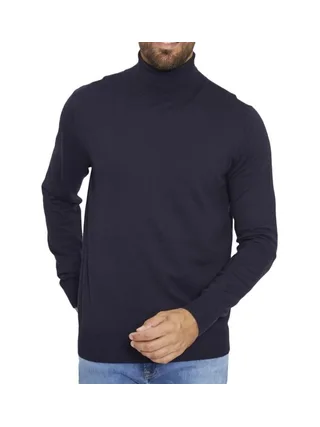 Pull Col roulé Marine Homme Jack & Jones Roll Neck 1