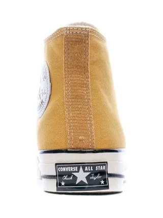 Baskets Jaune Homme Converse Chuck 70's Sunflower 3