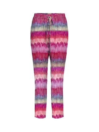 Pantalon Rose/Marine à Motifs Femme Only 15222230 1