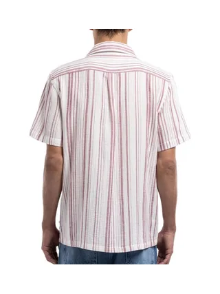 Chemise Bordeaux à Rayures Homme Teddy Smith Celestio 2