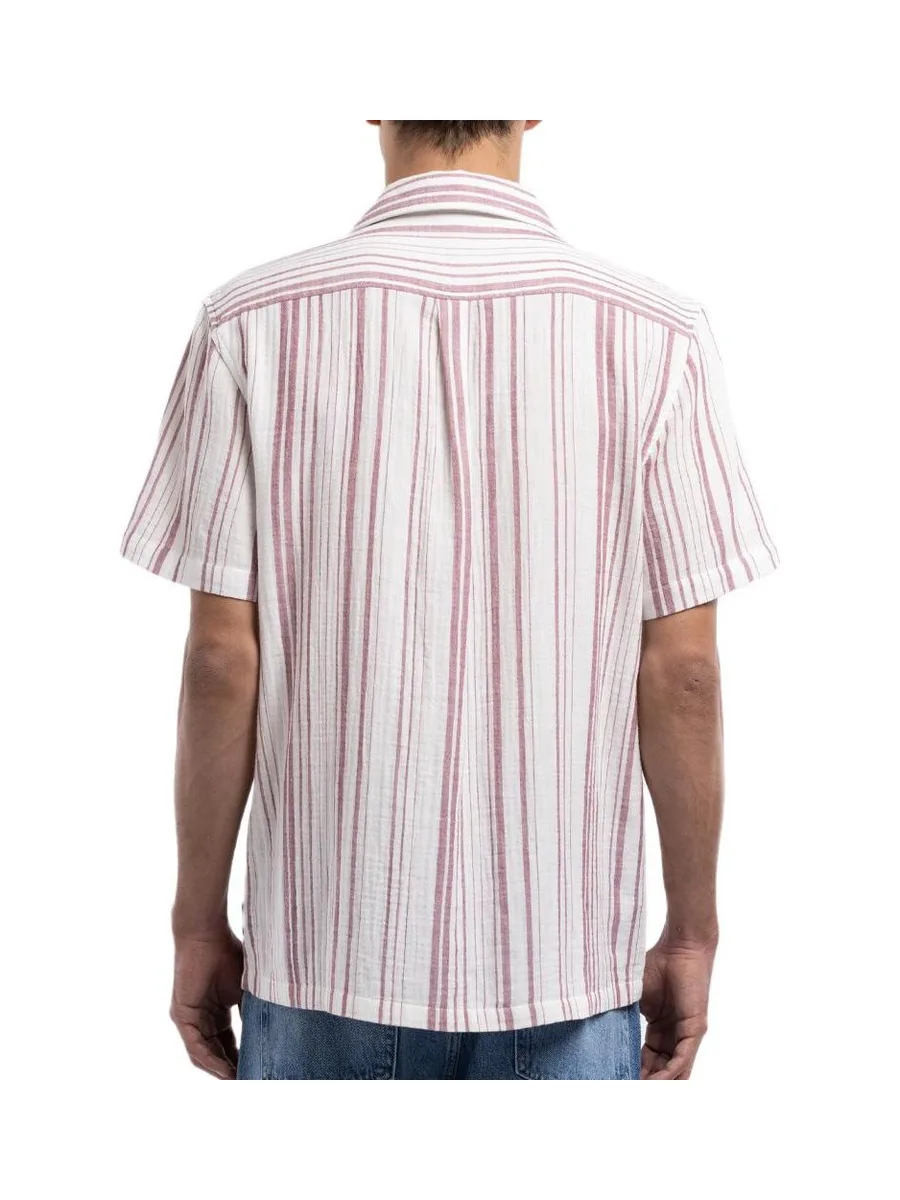 Chemise Bordeaux à Rayures Homme Teddy Smith Celestio 3