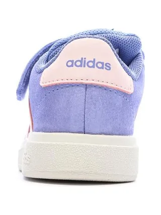 Baskets Violette/Rose Fille Adidas Grand Court 3
