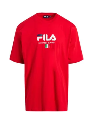 T-shirt Rouge Homme Fila Trellis 1