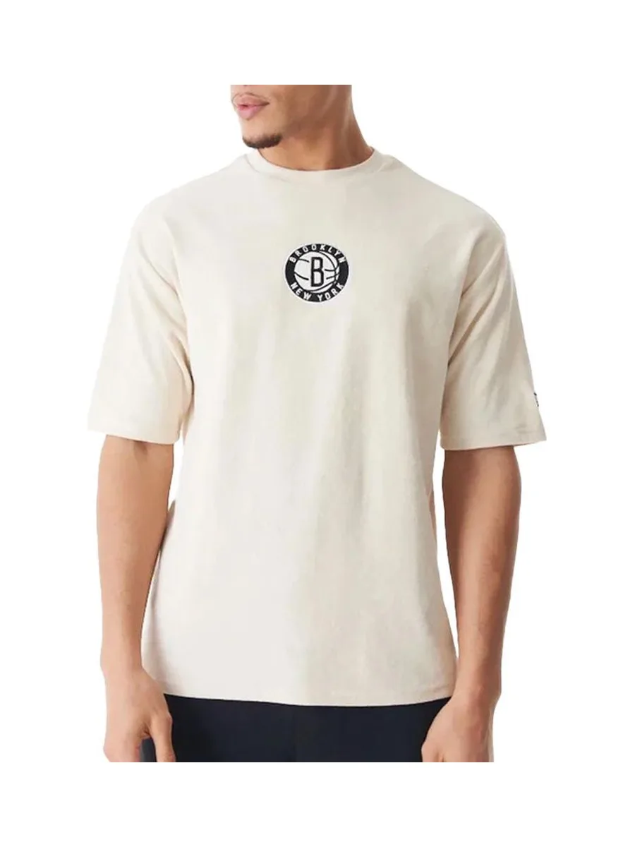 T-Shirt Beige Mixte New Era Bronet 2