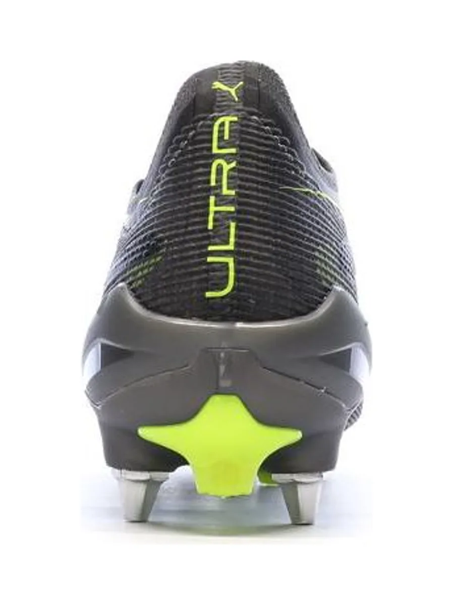 Chaussures de Foot Gris/Jaune Homme Puma Ultra 5 Ultimate MxSG 4
