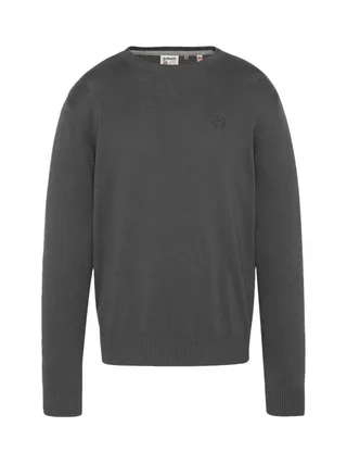 Pull Gris Homme Schott Basic Fin Rase 1