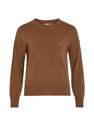 Pull Camel Femme Vila Jude 1