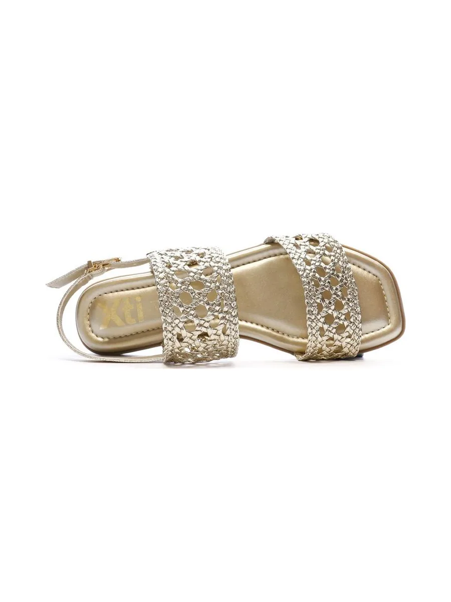 Sandales Doré Femme Xti Plomb 5