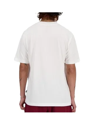 T-shirt Blanc Homme New Balance MT41526WT 2