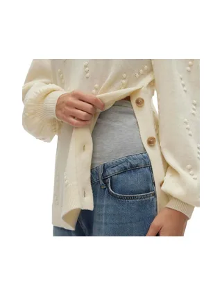 Pull de Grossesse Beige Femme Mamalicious Tora 3