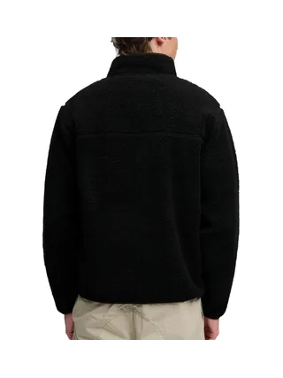 Veste polaire sherpa homme noir et kaki Superdry Vintage Retro 2