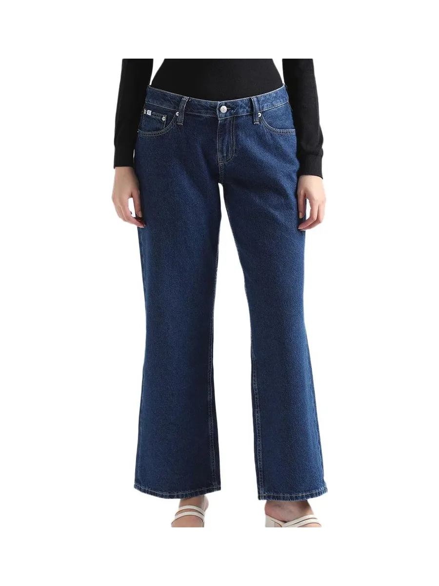 Jeans Baggy Fit Bleu Femme Calvin Klein Jeans Extreme 2