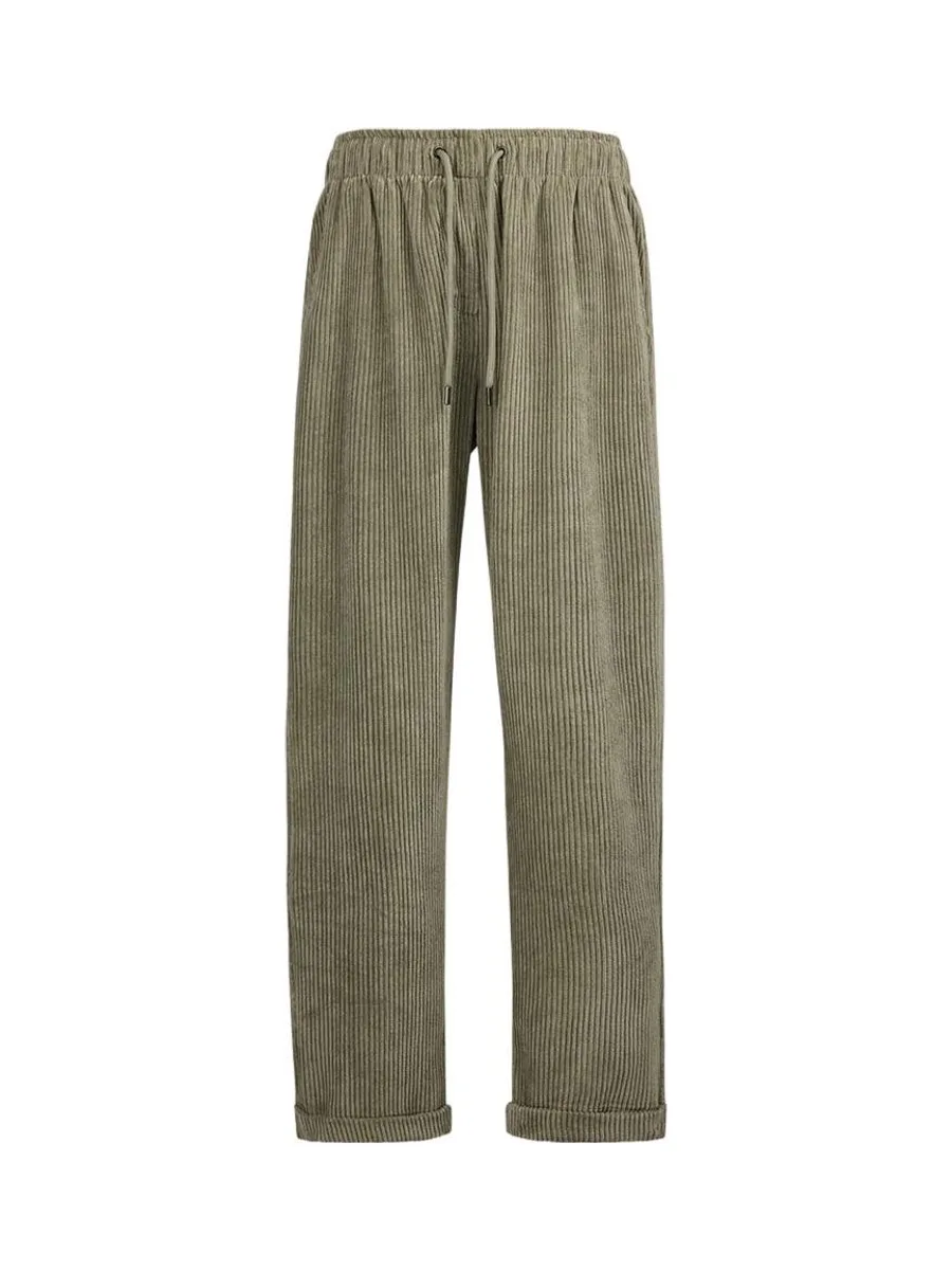 Pantalon Velours Kaki Foncé Femme Teddy Smith Teddy Middle 2